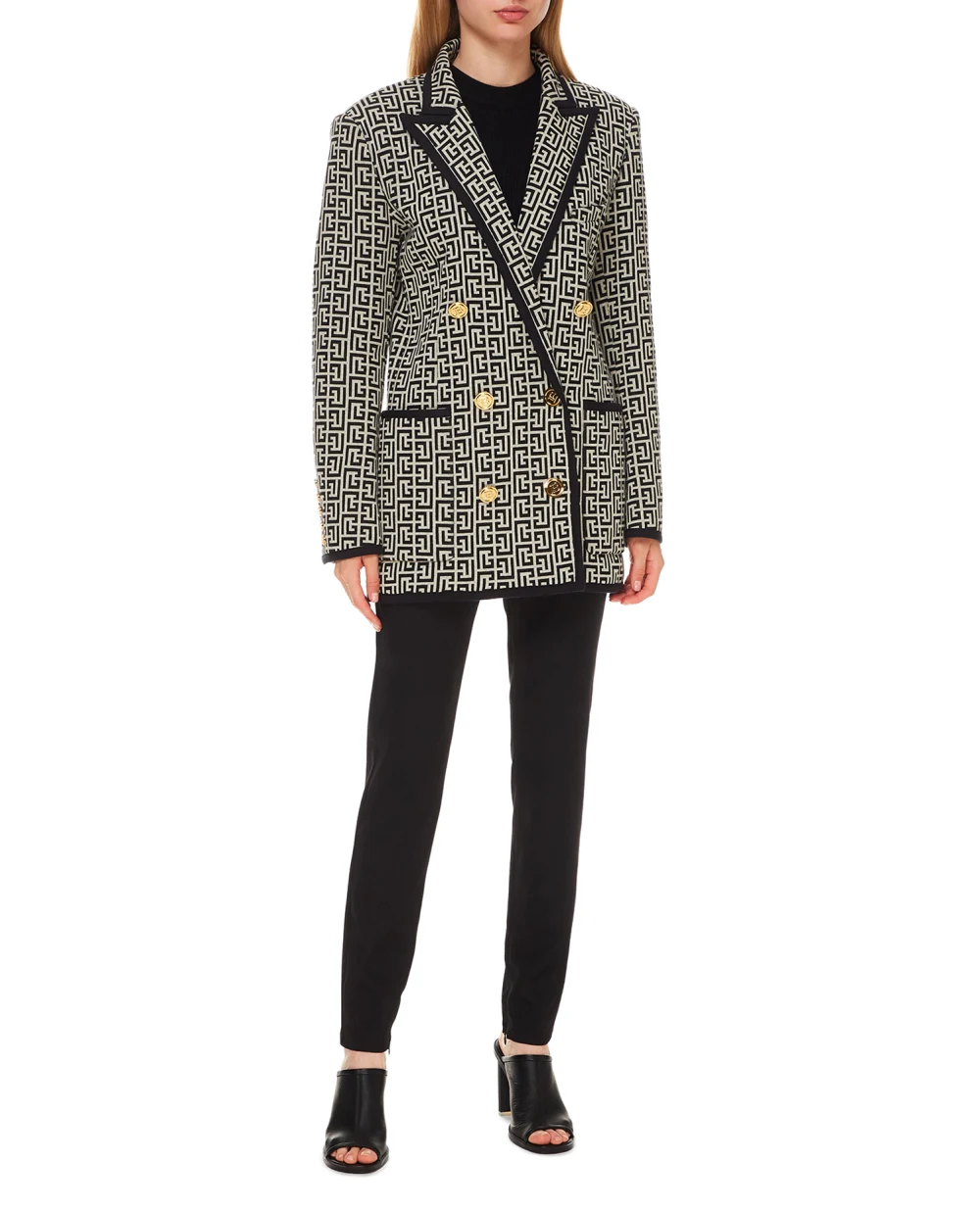 Блейзер Balmain WF1SH011J193, разноцветный цвет • Купить в интернет-магазине Kameron
