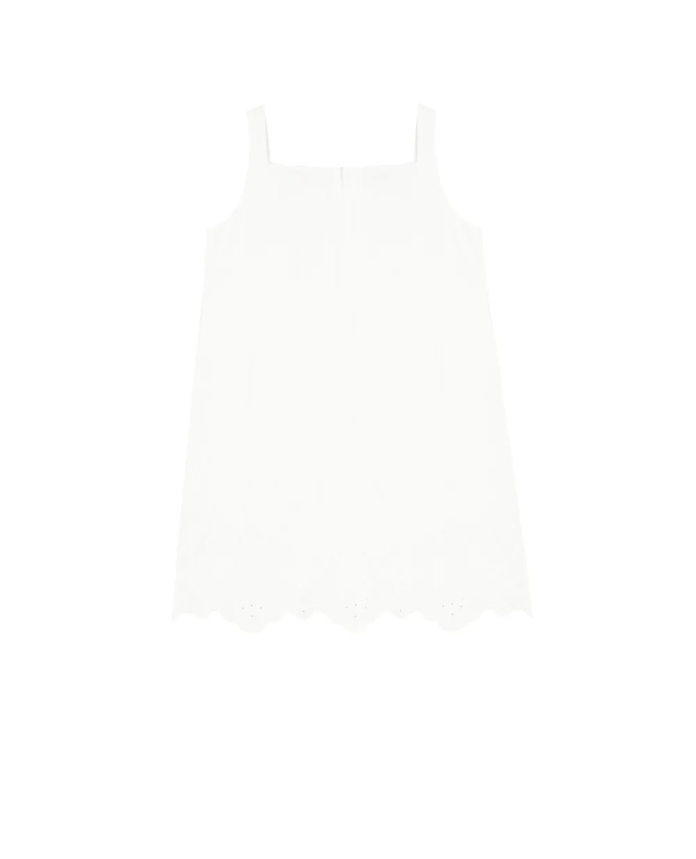 Сарафан Dolce&Gabbana Kids L53DC0-HLM6Q-B, белый цвет • Купить в интернет-магазине Kameron