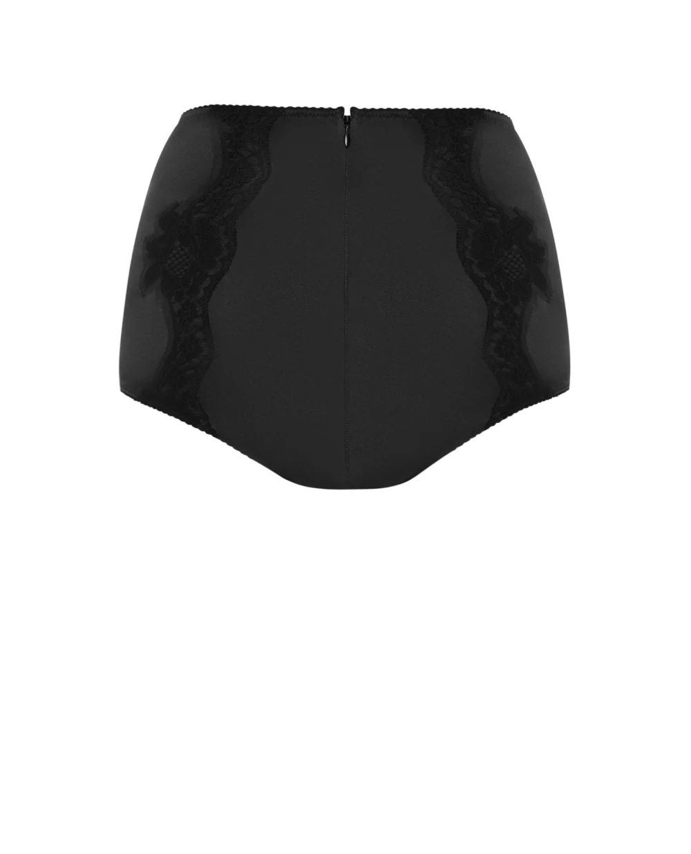 Шелковые трусики Dolce&Gabbana O2A09T-FUAD8, черный цвет • Купить в интернет-магазине Kameron