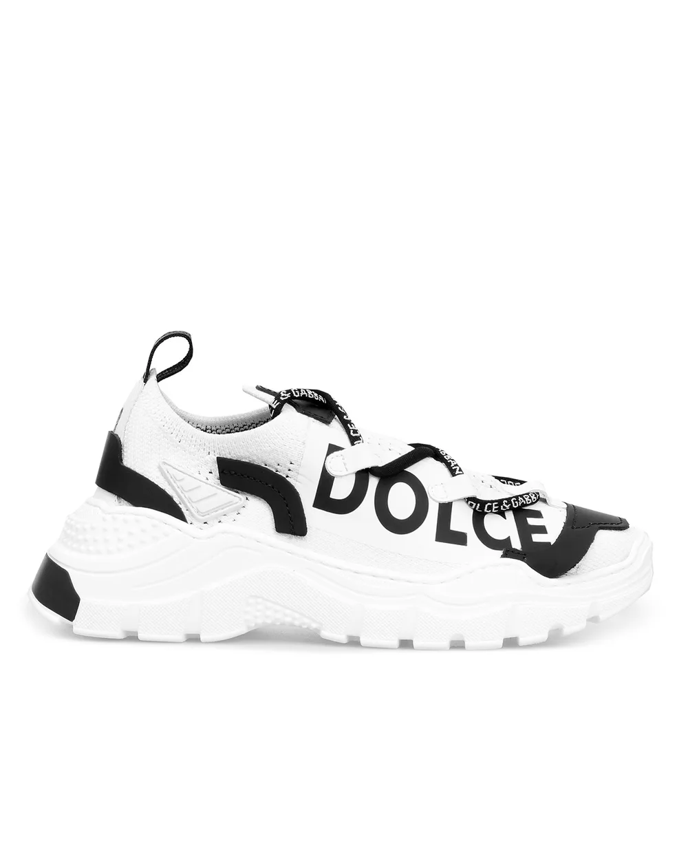 Детские кроссовки Dolce&Gabbana Kids DA0978-AO262-S-, белый цвет • Купить в интернет-магазине Kameron
