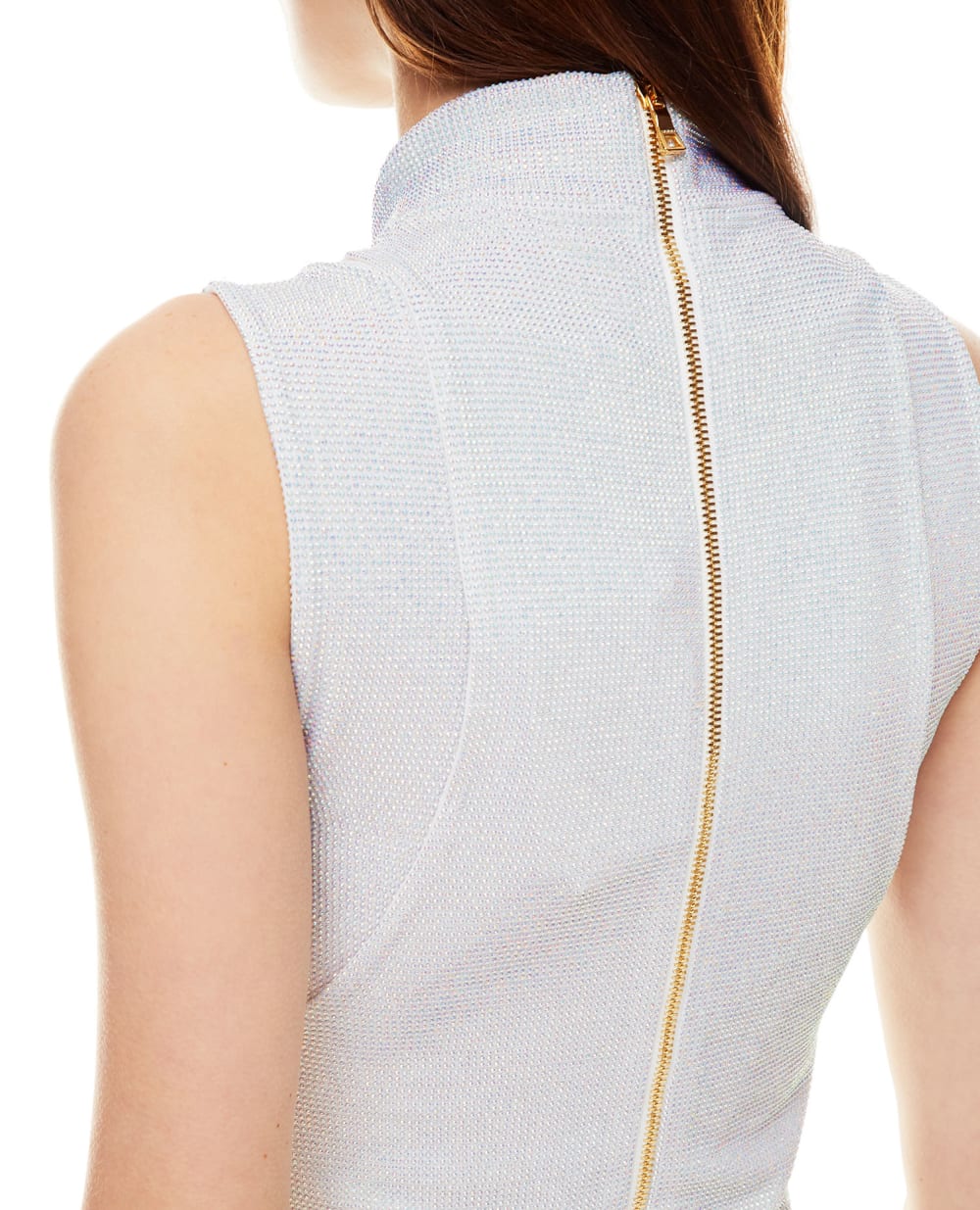 Платье Balmain WF0RJ070A115, серебряный цвет • Купить в интернет-магазине Kameron