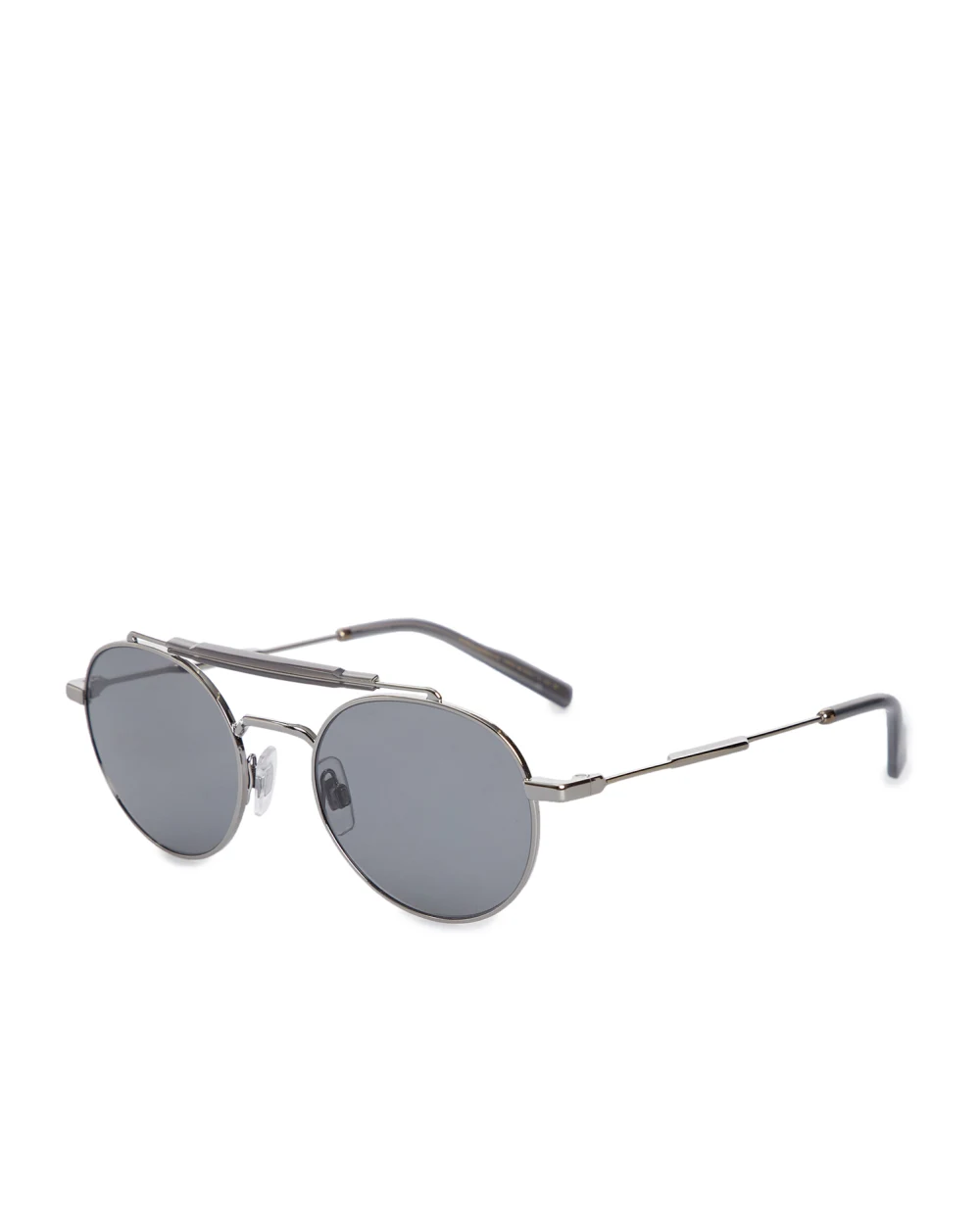 Солнцезащитные очки Dolce&Gabbana 229504-7151, серебряный цвет • Купить в интернет-магазине Kameron
