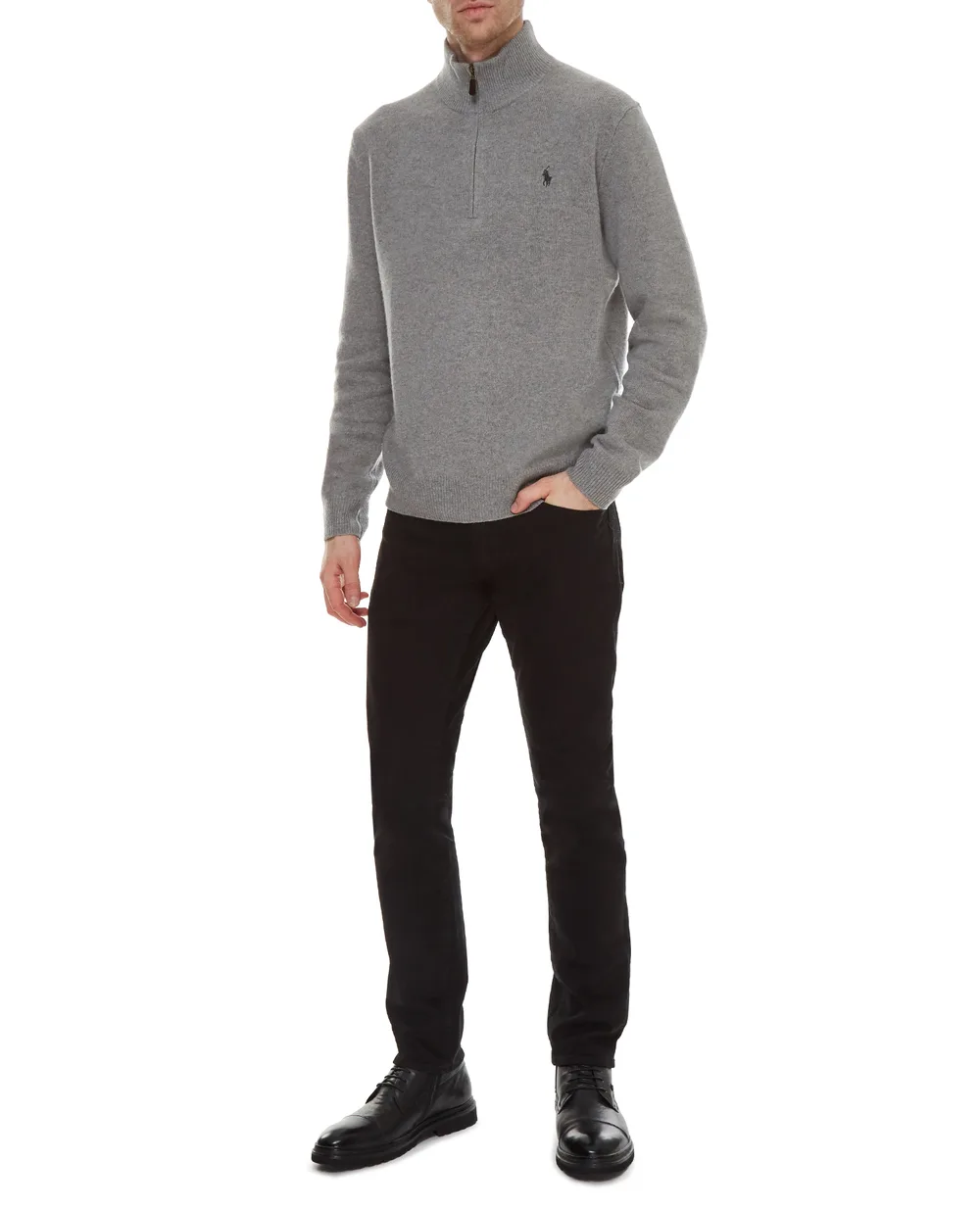 Джинсы Sullivan Polo Ralph Lauren 710751053001, черный цвет • Купить в интернет-магазине Kameron
