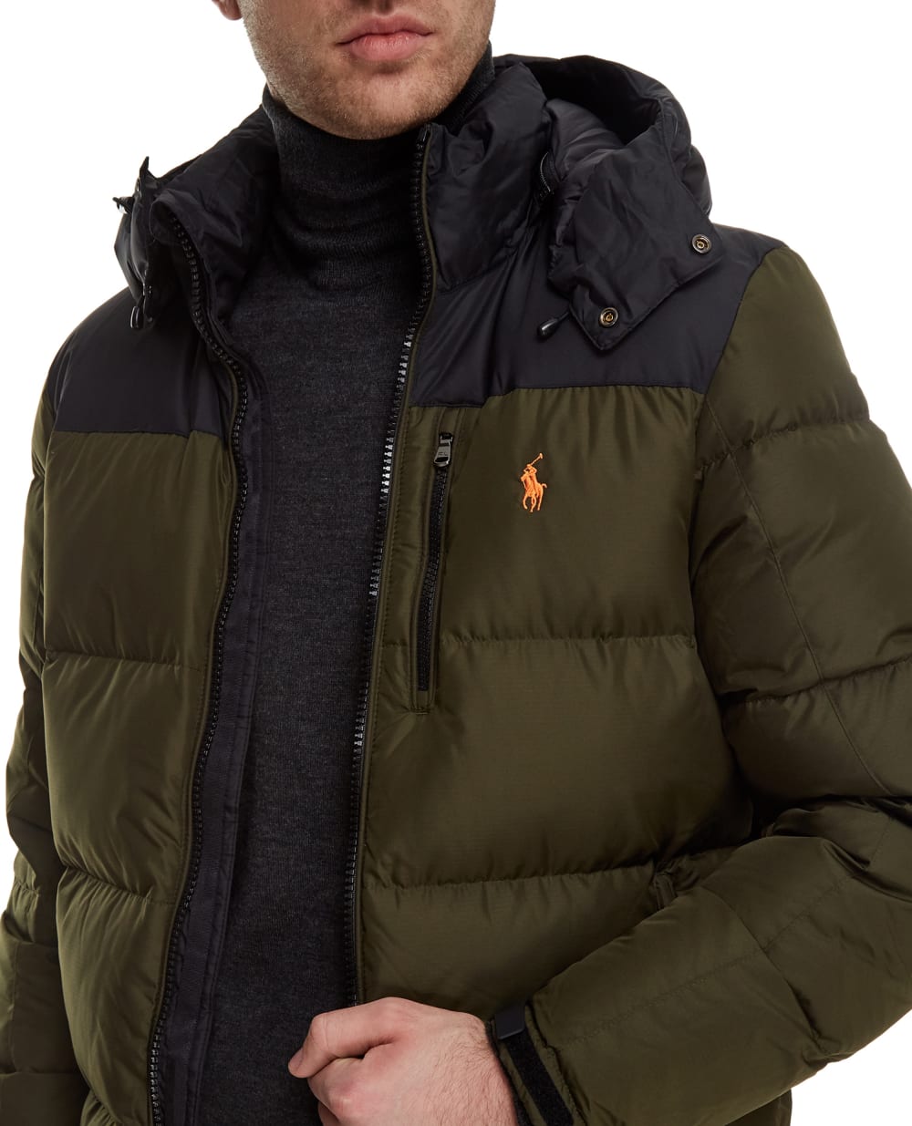 Пуховик Polo Ralph Lauren 710812010002, зеленый цвет • Купить в интернет-магазине Kameron