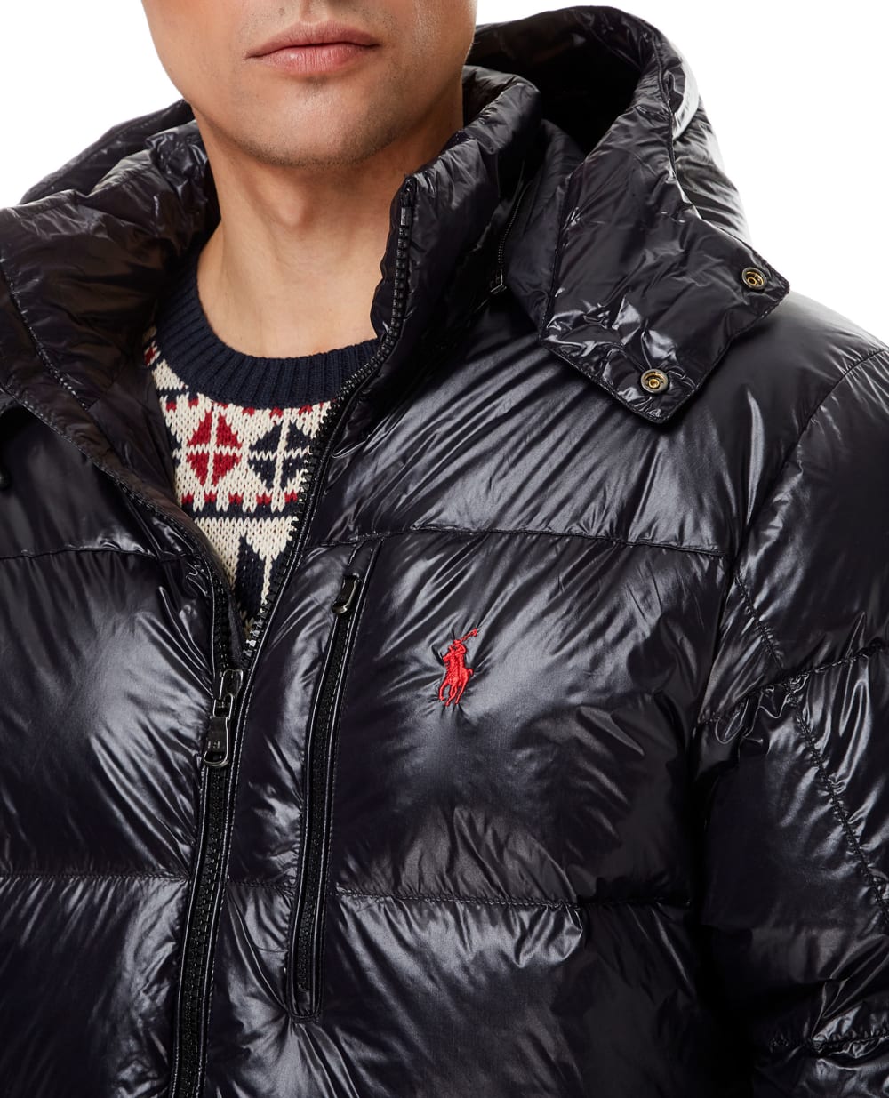 Пуховик Polo Ralph Lauren 710849776002, черный цвет • Купить в интернет-магазине Kameron