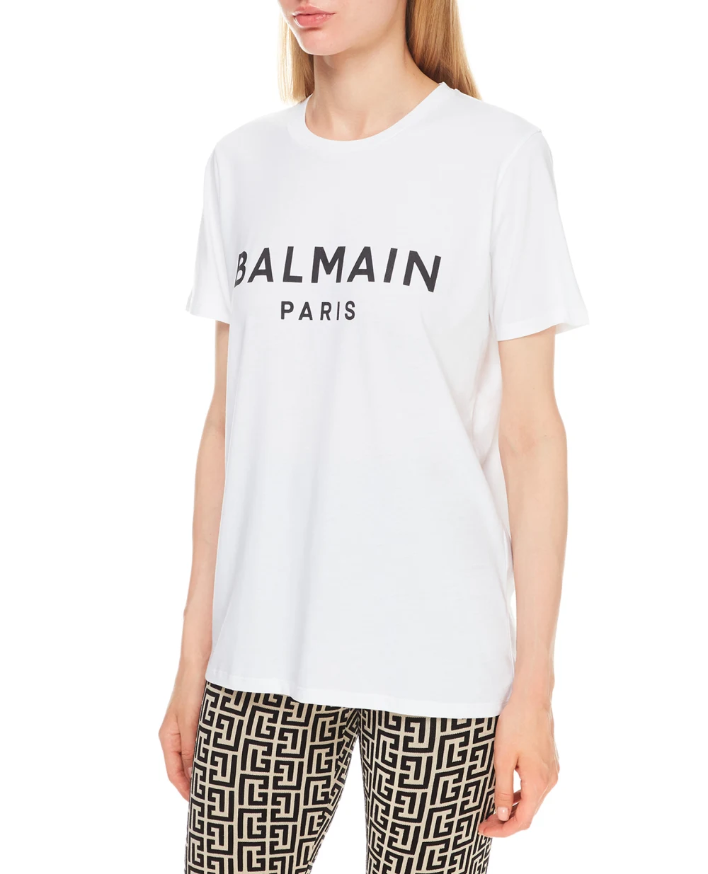 Футболка Balmain WF1EF000B091, белый цвет • Купить в интернет-магазине Kameron