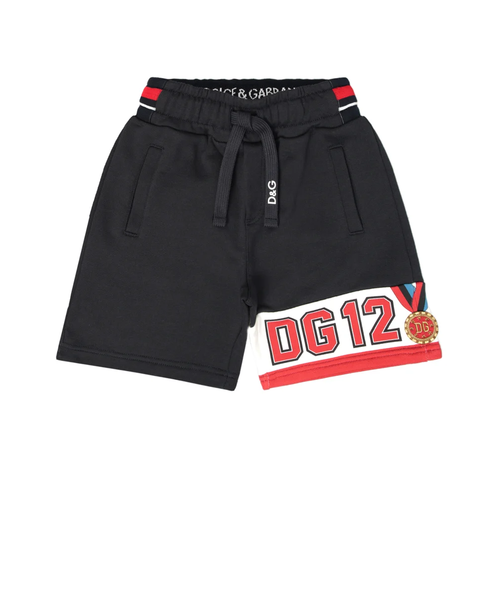 Шорты Dolce&Gabbana Kids L4JQH1-G7WWM-B, синий цвет • Купить в интернет-магазине Kameron