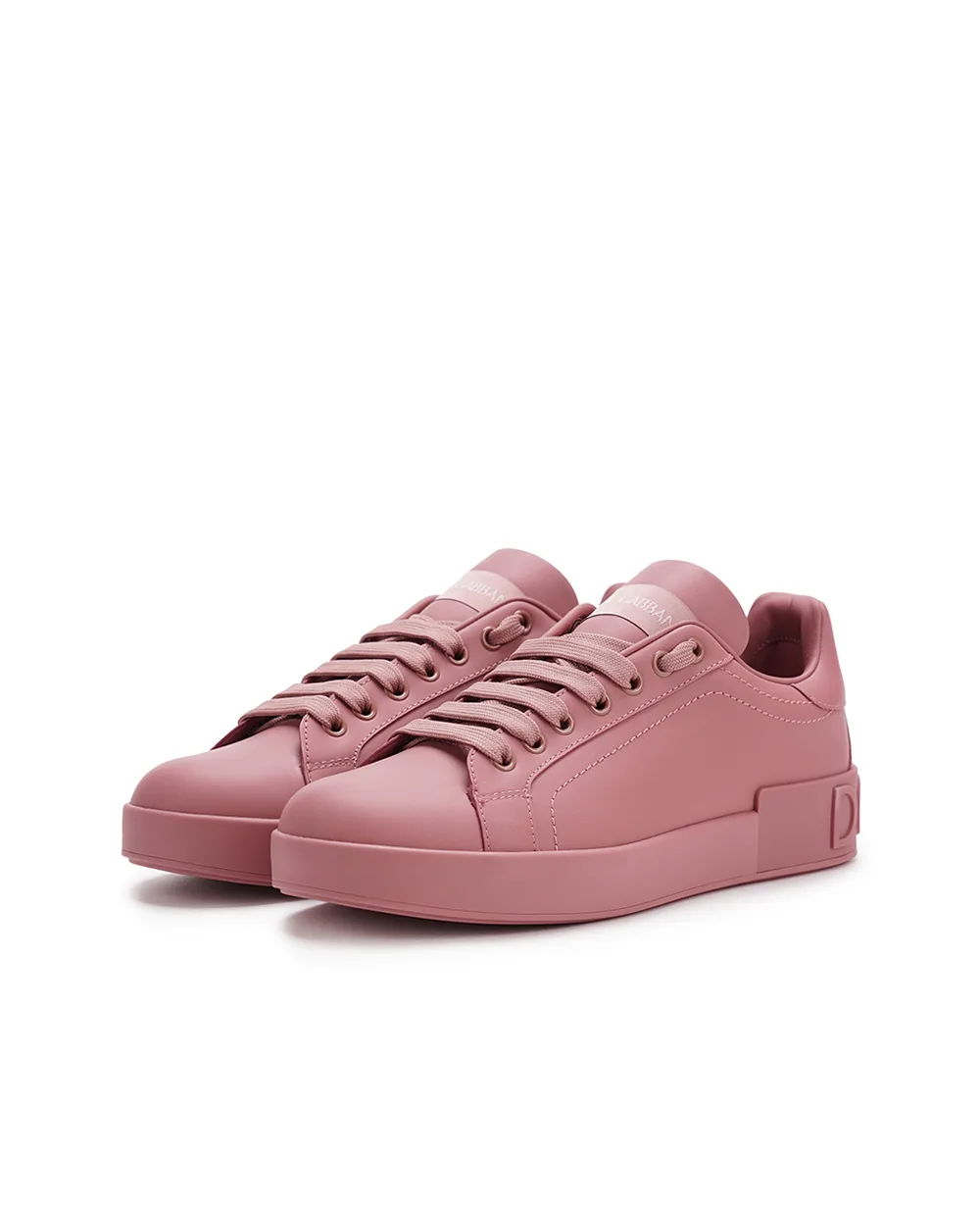 Кеды Portofino из кожи Dolce&Gabbana CK1544-A1065, сиреневый цвет • Купить в интернет-магазине Kameron