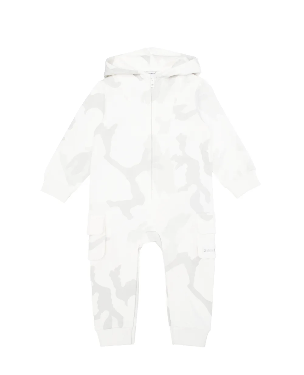Комбинезон Dolce&Gabbana Kids L1JO2M-G7YIT, белый цвет • Купить в интернет-магазине Kameron
