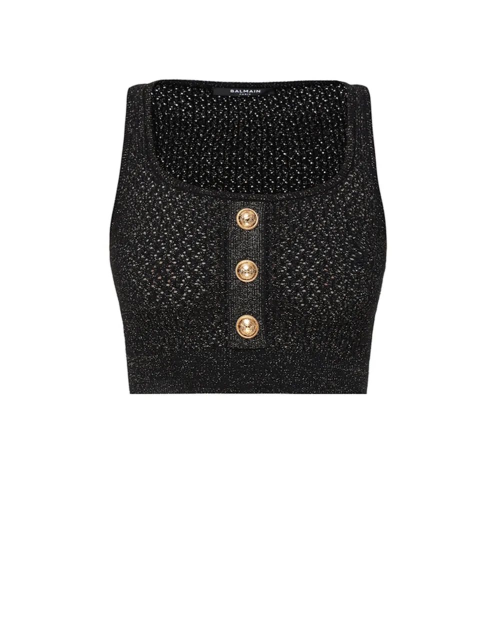 Топ Balmain VF10007K212, черный цвет • Купить в интернет-магазине Kameron