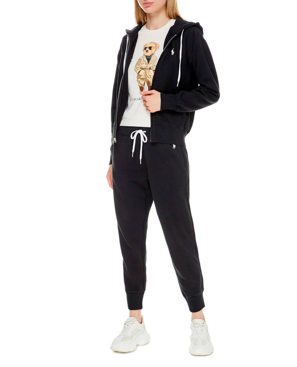 Спортивные штаны Polo Ralph Lauren 211794397001, черный цвет • Купить в интернет-магазине Kameron
