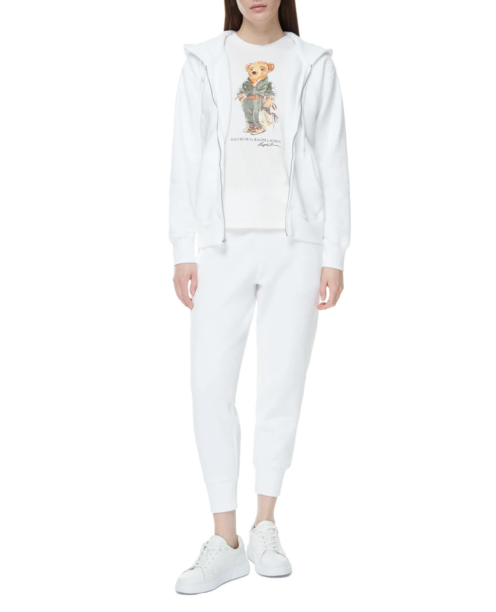 Футболка Polo Ralph Lauren 211856658001, белый цвет • Купить в интернет-магазине Kameron
