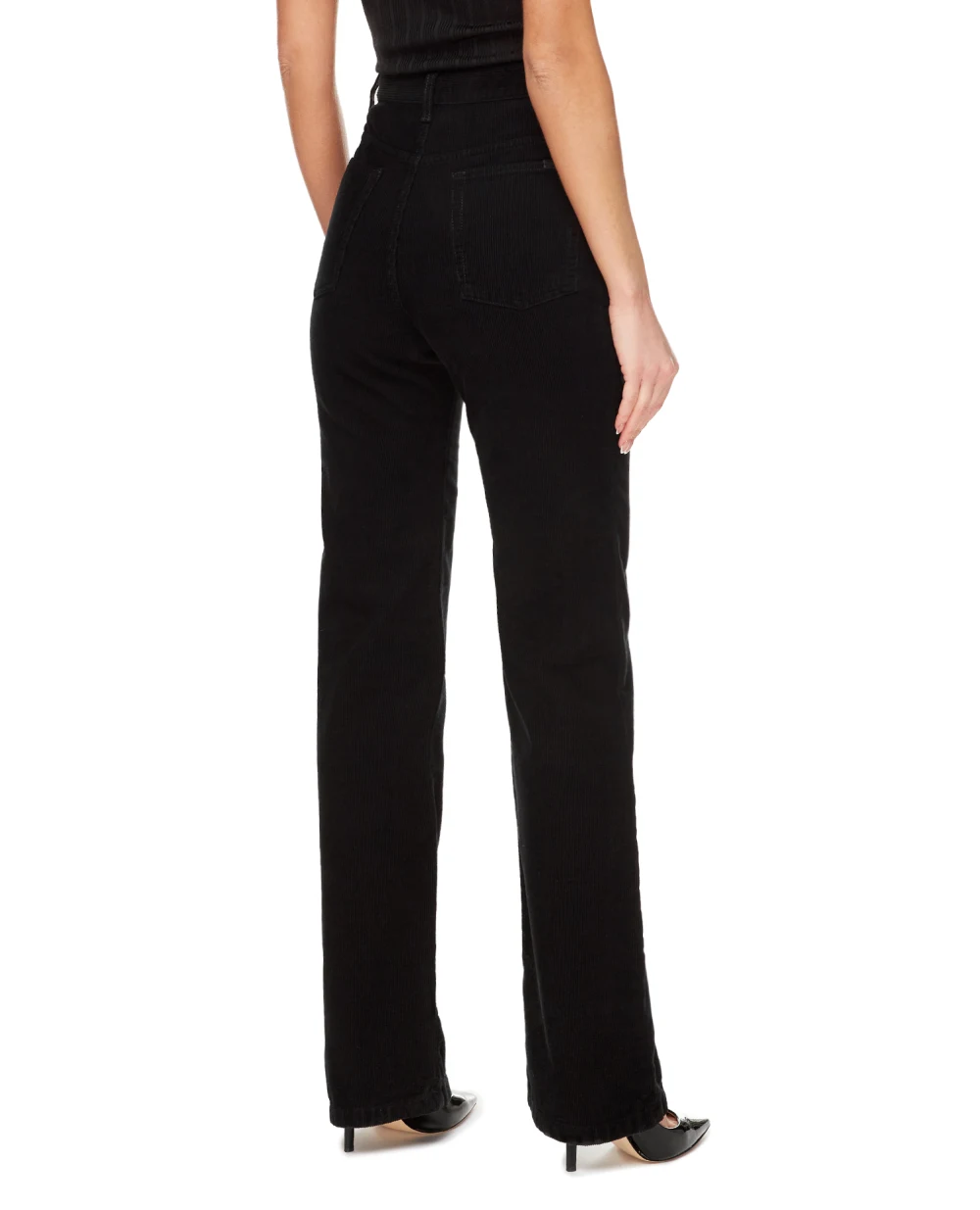 Вельветовые брюки Clyde Saint Laurent 705103-Y06GD, черный цвет • Купить в интернет-магазине Kameron