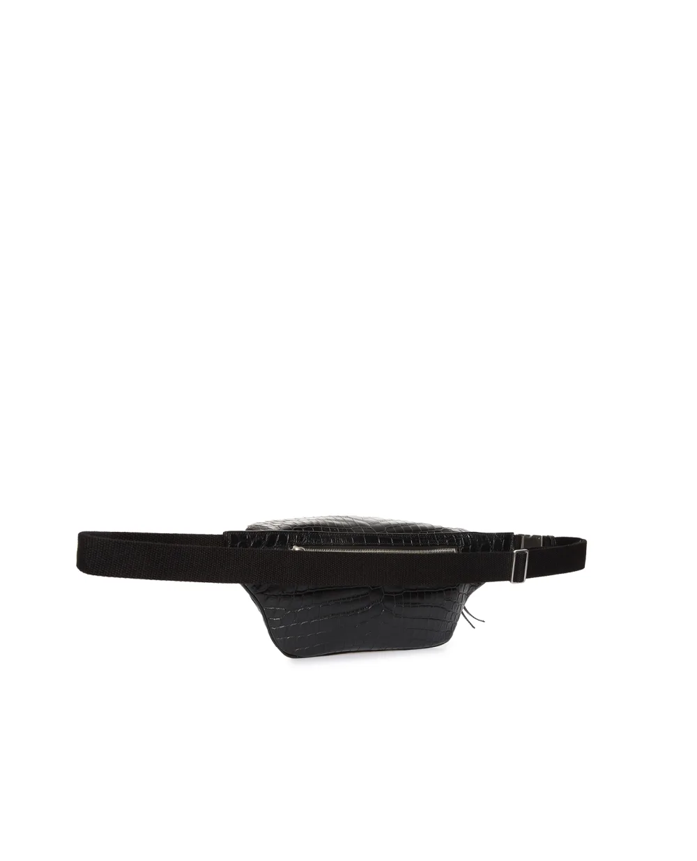 Кожаная поясная сумка Marsupio Saint Laurent 505671-DZEKE, черный цвет • Купить в интернет-магазине Kameron