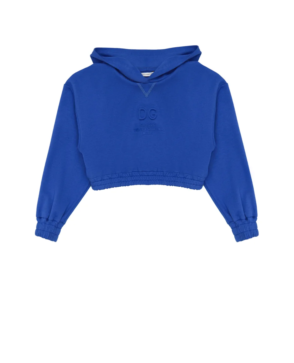 Худи Dolce&Gabbana Kids L5JW4G-G7AZW-S, синий цвет • Купить в интернет-магазине Kameron