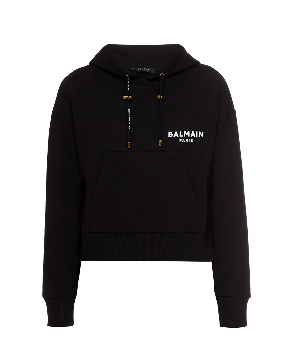 Худи Balmain UF13792I383, черный цвет • Купить в интернет-магазине Kameron