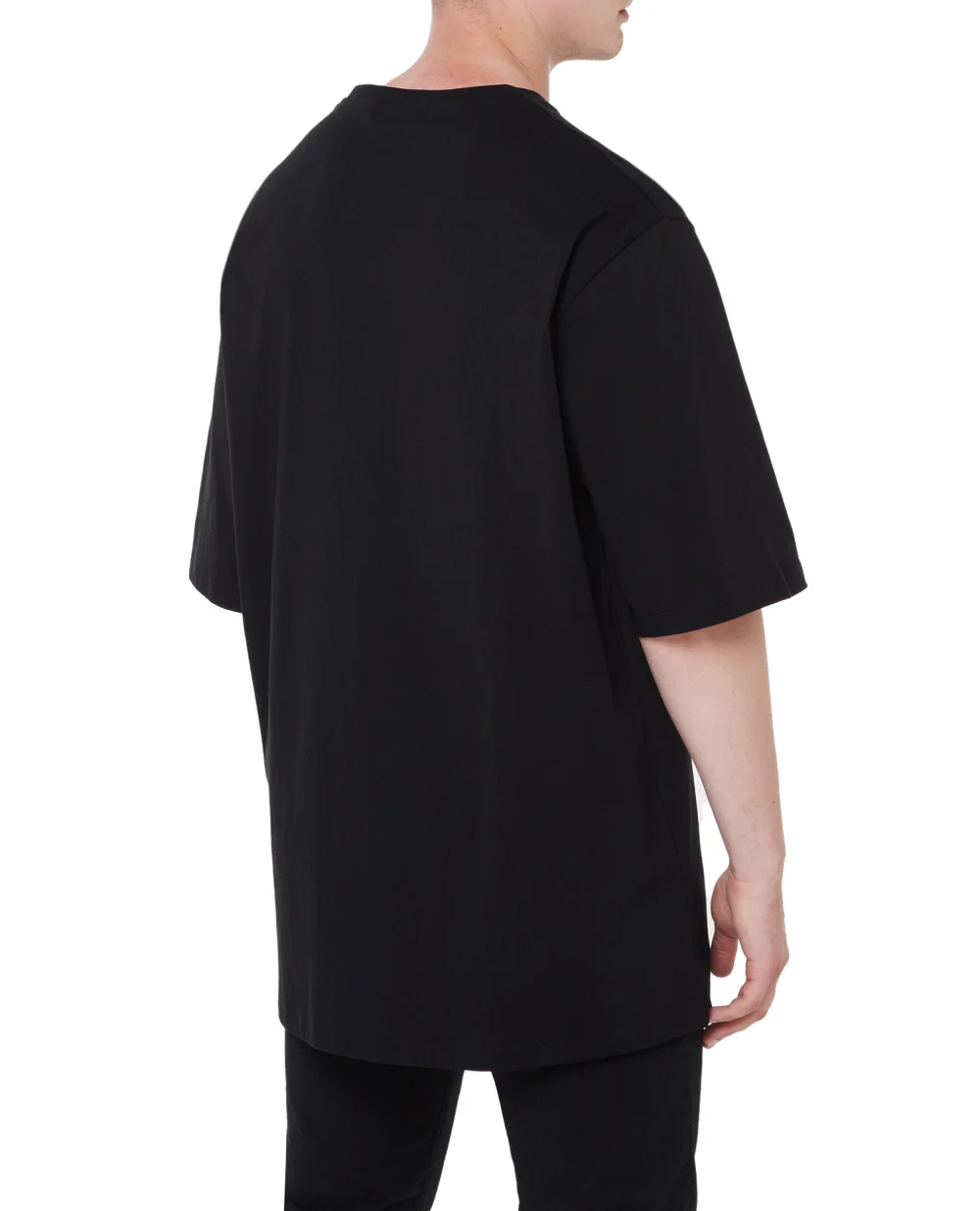Футболка Balmain BH1EH015GD09, черный цвет • Купить в интернет-магазине Kameron