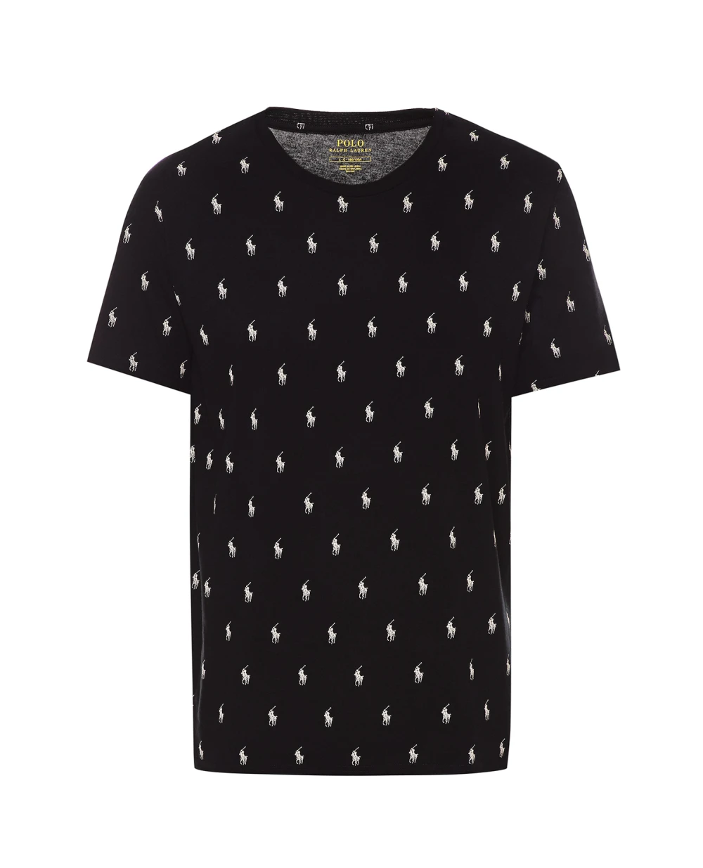 Футболка Polo Ralph Lauren 714830281001, черный цвет • Купить в интернет-магазине Kameron