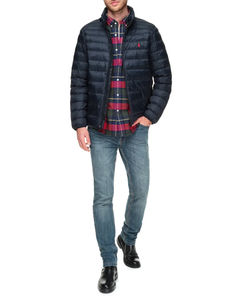 Куртка Polo Ralph Lauren 710810897007, темно-синий цвет • Купить в интернет-магазине Kameron