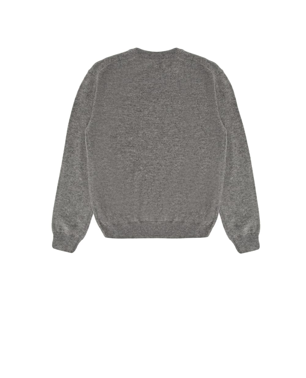 Детский кашемировый джемпер Dolce&Gabbana Kids L4KW22-JAW00-B, серый цвет • Купить в интернет-магазине Kameron