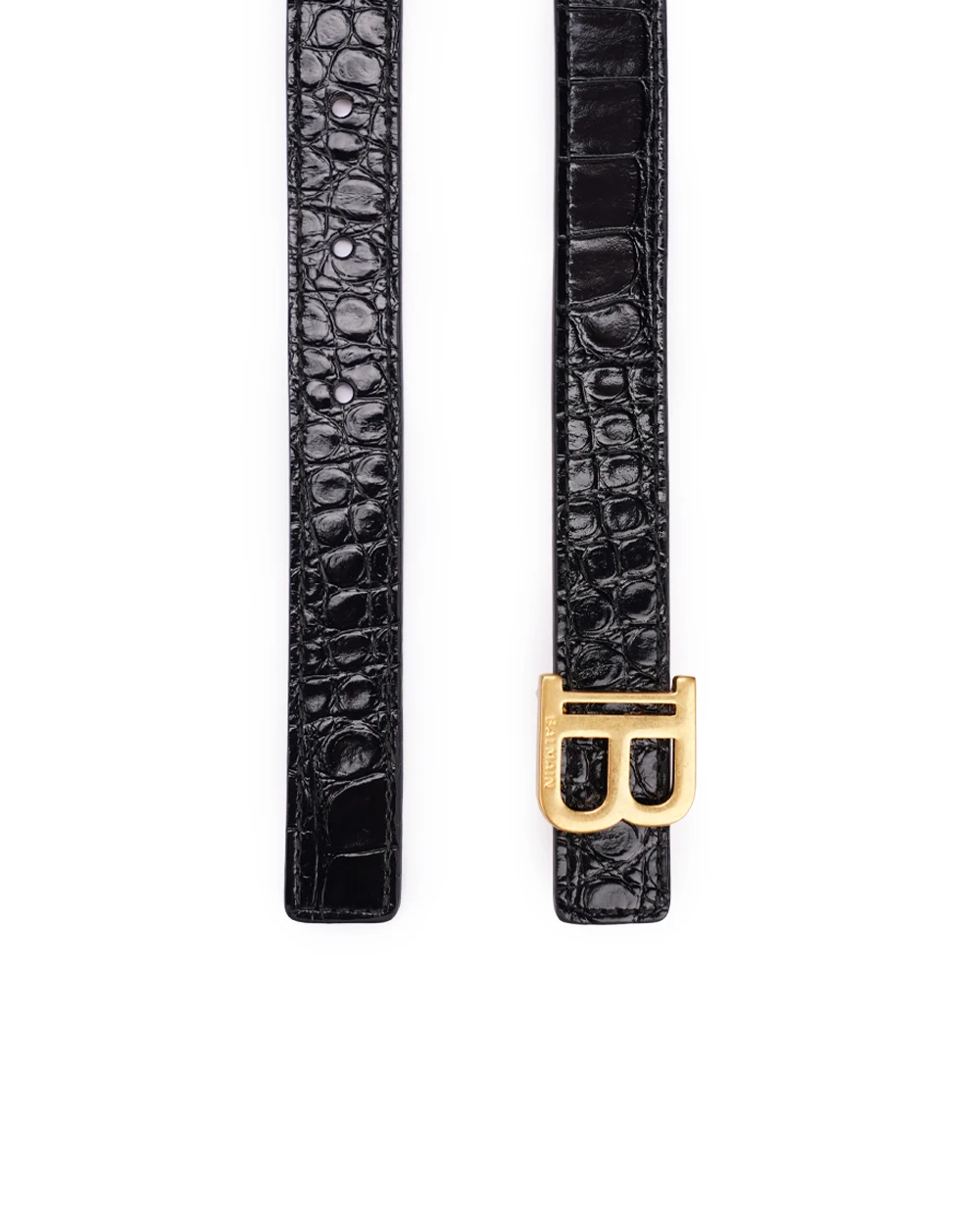 Ремень Balmain BN1WJ000LVCW, черный цвет • Купить в интернет-магазине Kameron