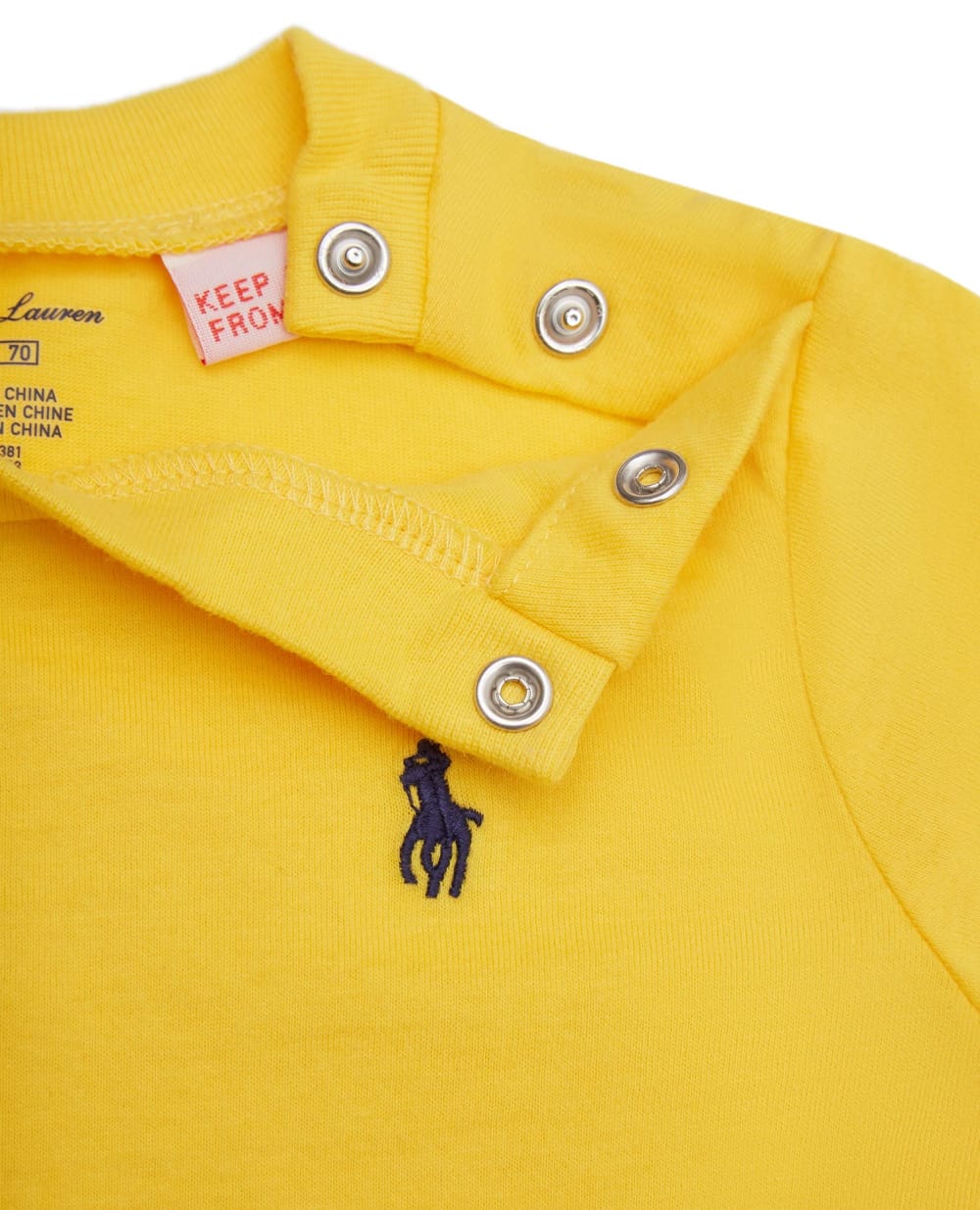 Футболка Polo Ralph Lauren Kids 320703638019, желтый цвет • Купить в интернет-магазине Kameron