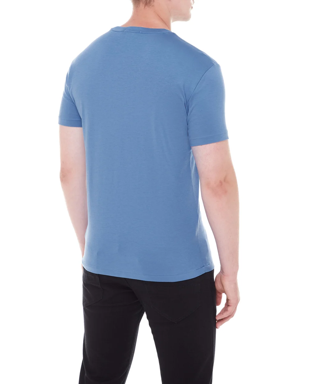 Футболка Polo Ralph Lauren 710740727066, синий цвет • Купить в интернет-магазине Kameron