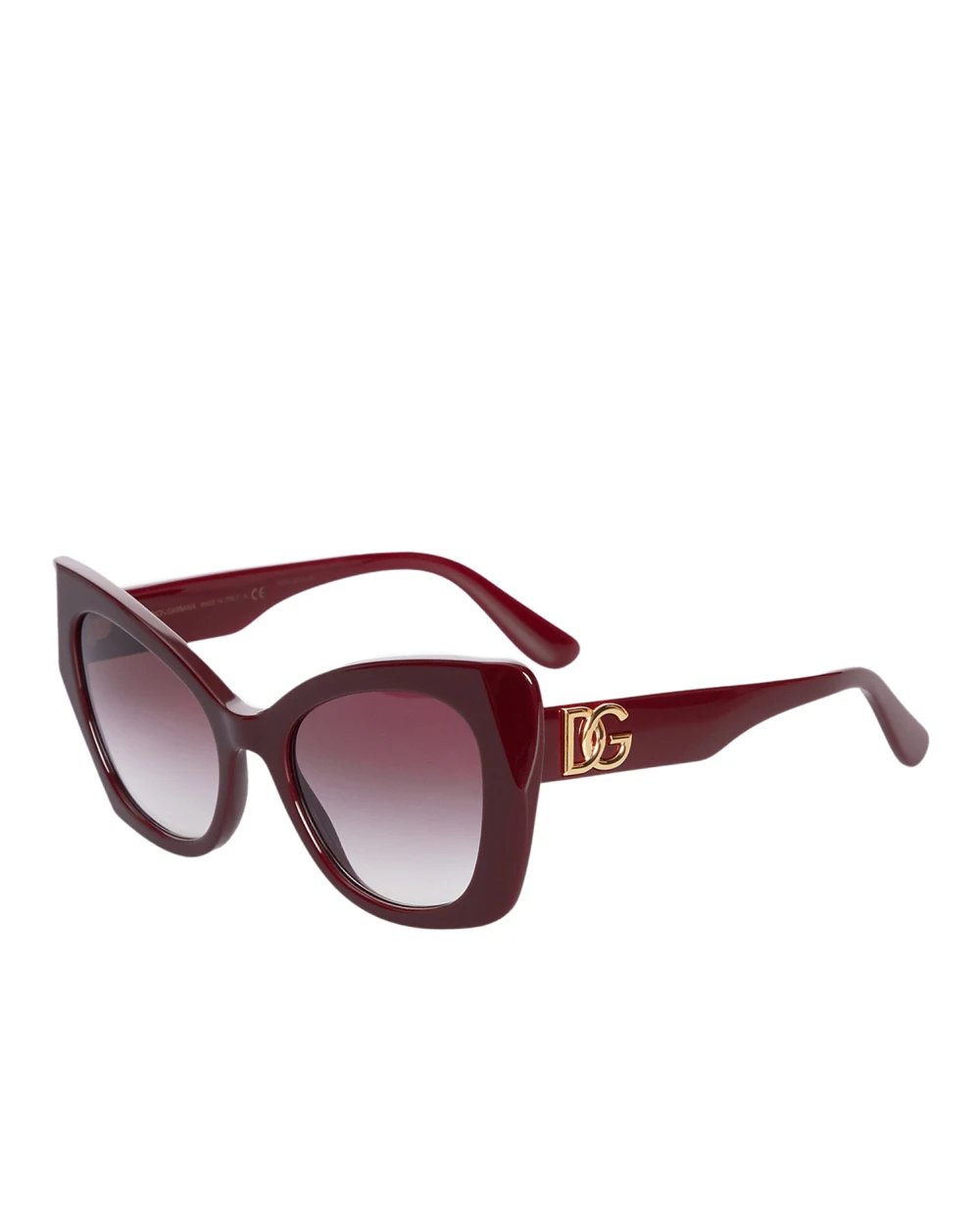 Солнцезащитные очки Dolce&Gabbana 44053091-8H53, бордовый цвет • Купить в интернет-магазине Kameron