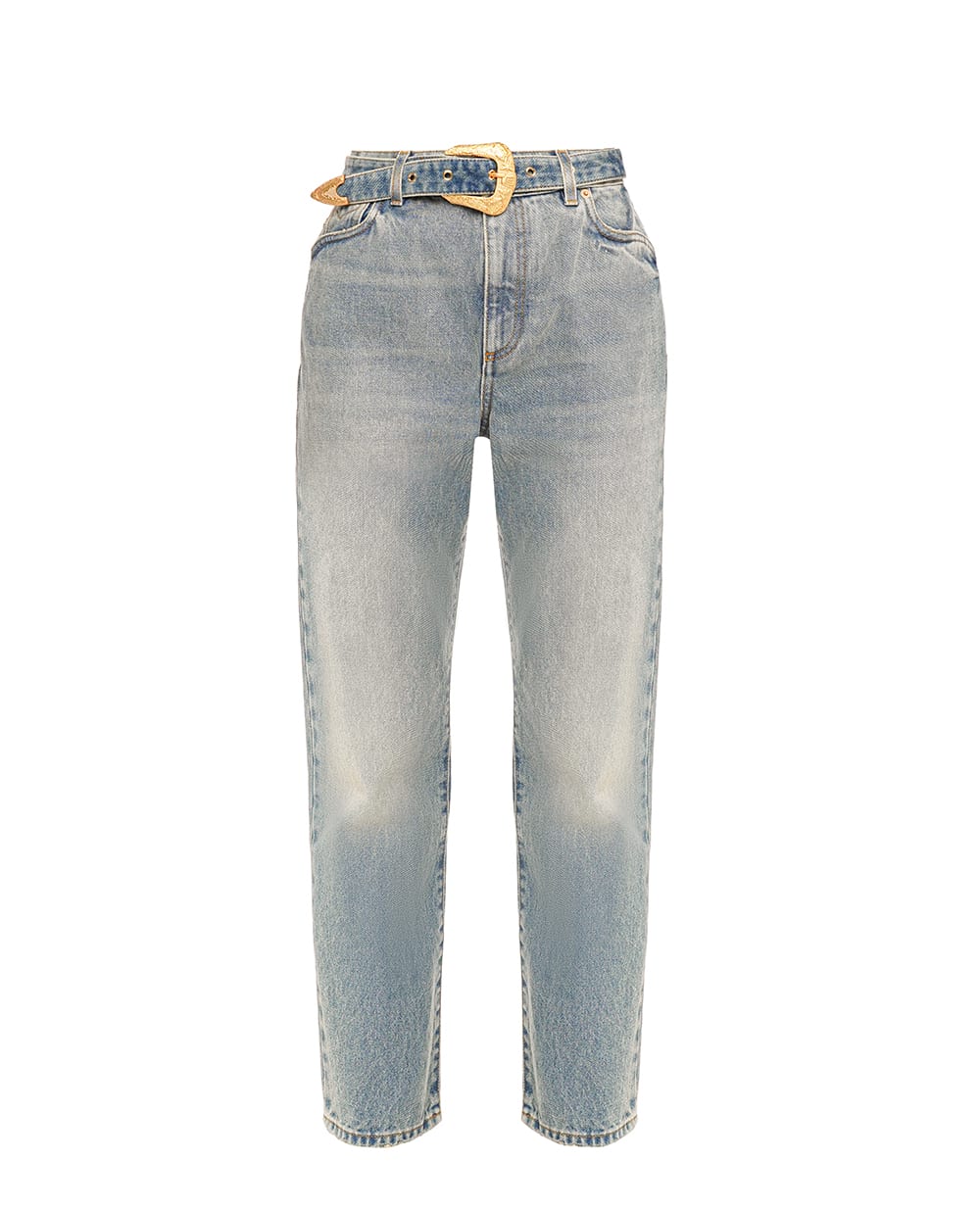 Джинсы Balmain CF1MI026DE04, голубой цвет • Купить в интернет-магазине Kameron