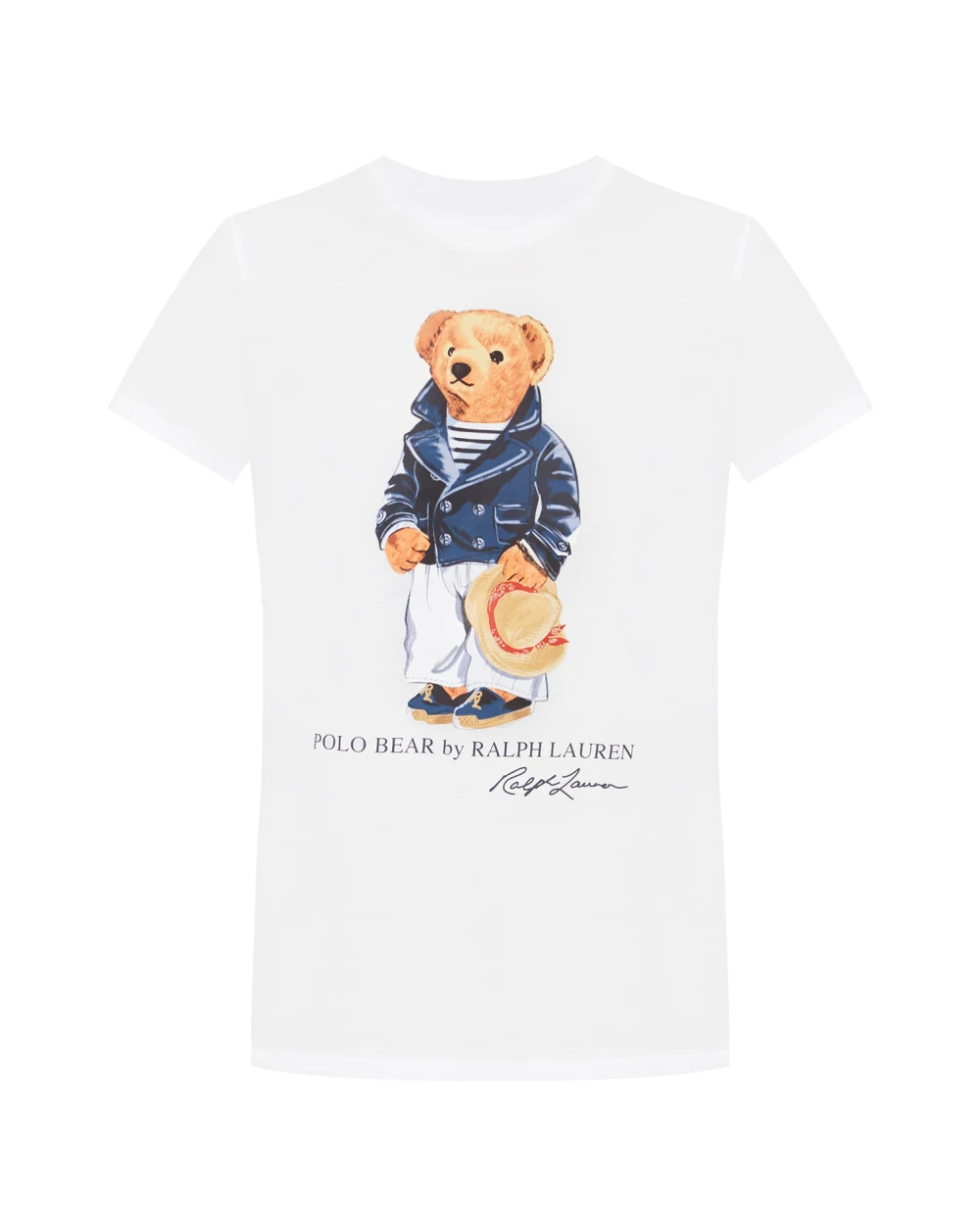 Футболка Polo Ralph Lauren 211827926001, белый цвет • Купить в интернет-магазине Kameron