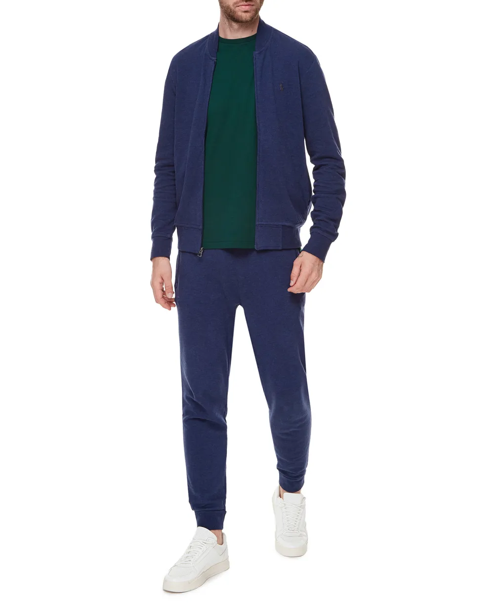 Спортивная кофта Polo Ralph Lauren 710842844002, синий цвет • Купить в интернет-магазине Kameron