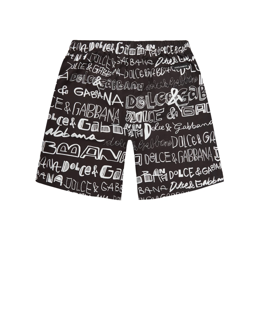 Детские плавательные шорты Dolce&Gabbana Kids L4J826-G7A4Z-S, черный цвет • Купить в интернет-магазине Kameron