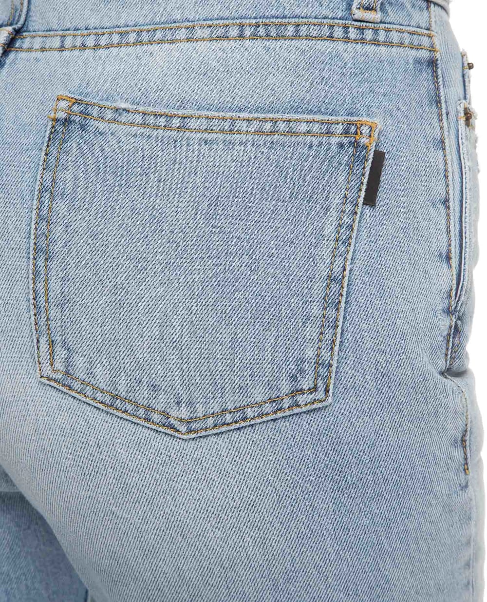 Джинсы Saint Laurent 601504-Y807P, голубой цвет • Купить в интернет-магазине Kameron