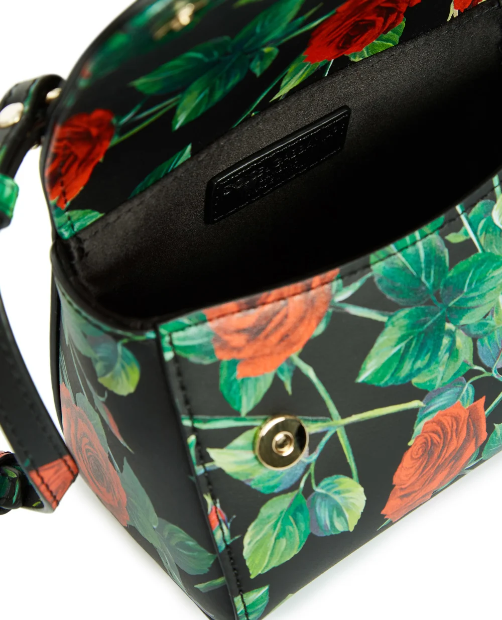 Кожаная сумка Dolce&Gabbana Kids EB0103-AQ368, черный цвет • Купить в интернет-магазине Kameron
