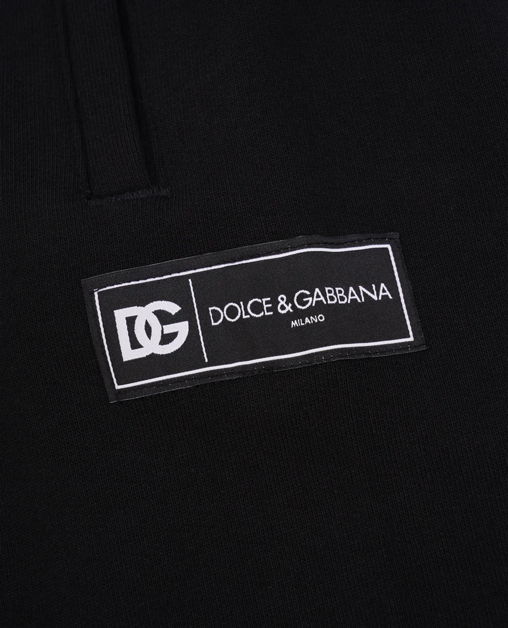 Детские спортивные брюки (костюм) Dolce&Gabbana Kids L4JPFE-G7M4G-S, черный цвет • Купить в интернет-магазине Kameron