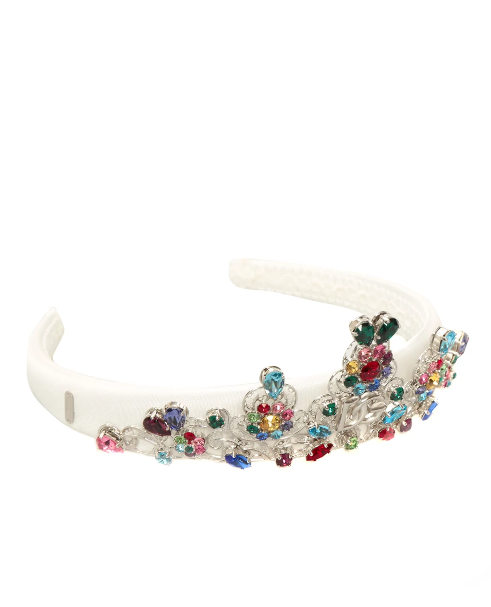 Обруч Dolce&Gabbana Kids WHN8J1-W1111, белый цвет • Купить в интернет-магазине Kameron