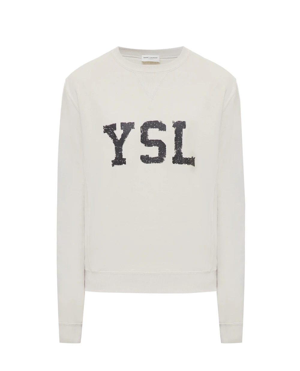 Свитшот Saint Laurent 666979-Y36IP, белый цвет • Купить в интернет-магазине Kameron