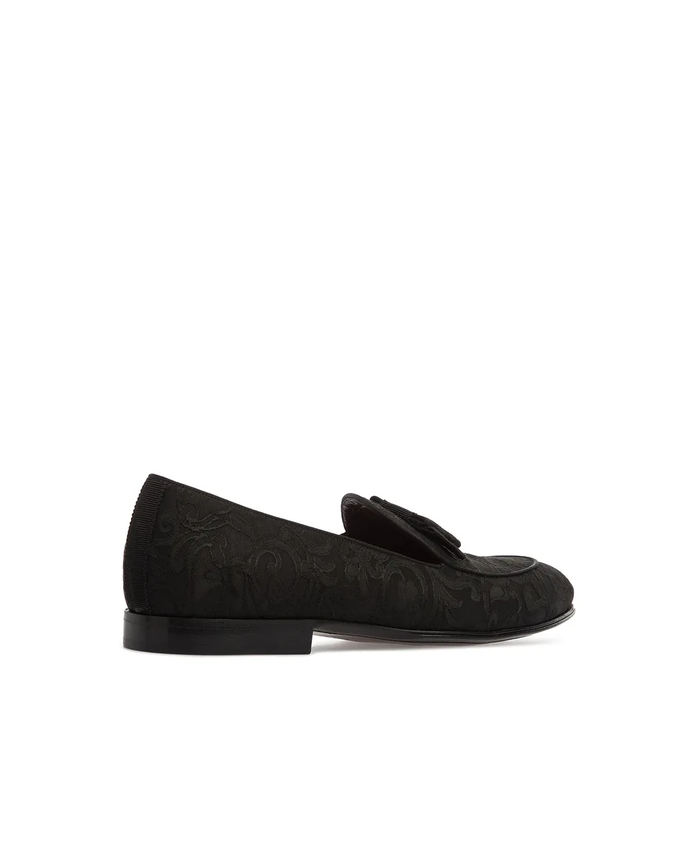 Жаккардовые слиперы Dolce&Gabbana A50274-AZ335, черный цвет • Купить в интернет-магазине Kameron