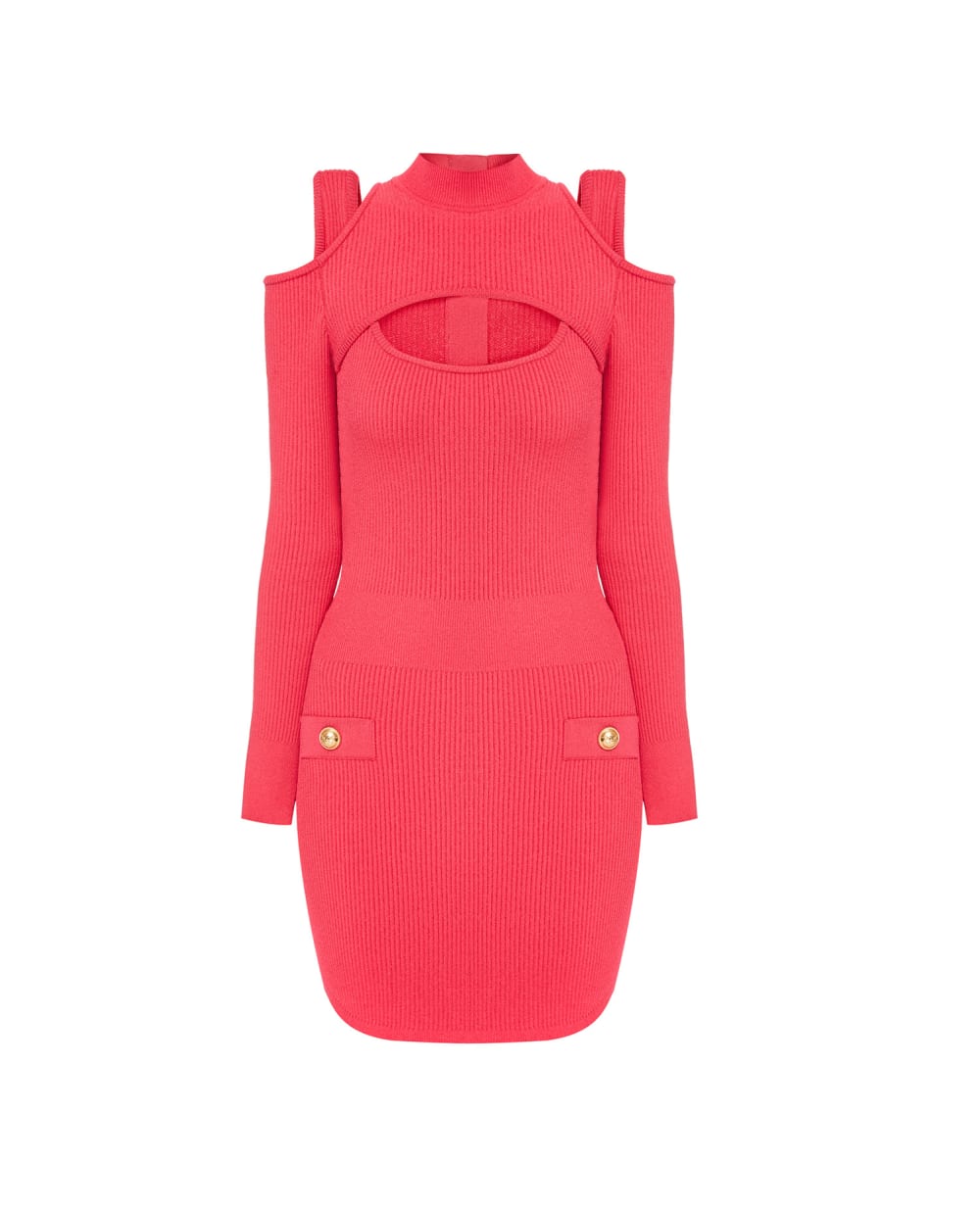 Платье Balmain VF0R8100K211, розовый цвет • Купить в интернет-магазине Kameron