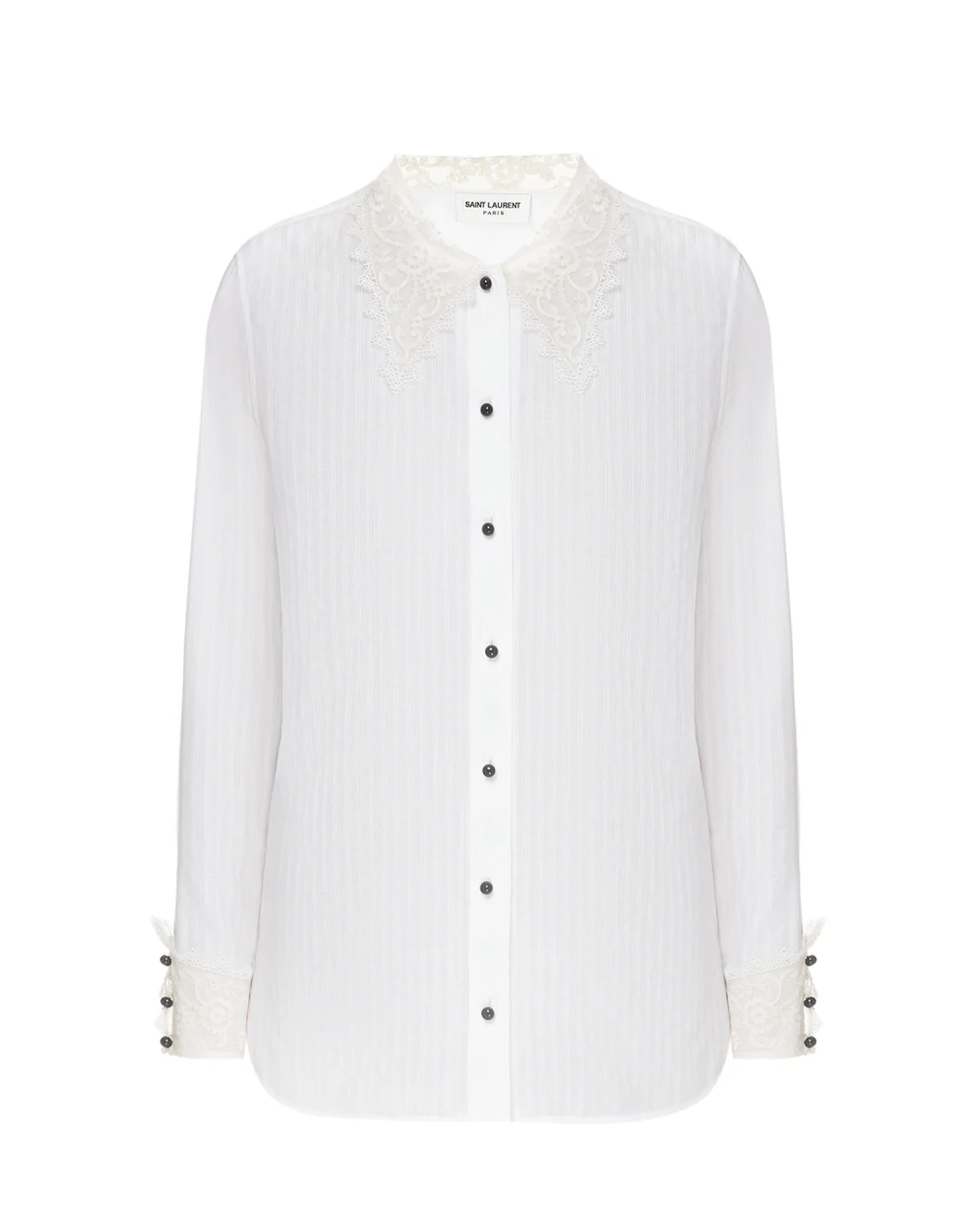 Блуза Saint Laurent 661141-Y3D31, белый цвет • Купить в интернет-магазине Kameron