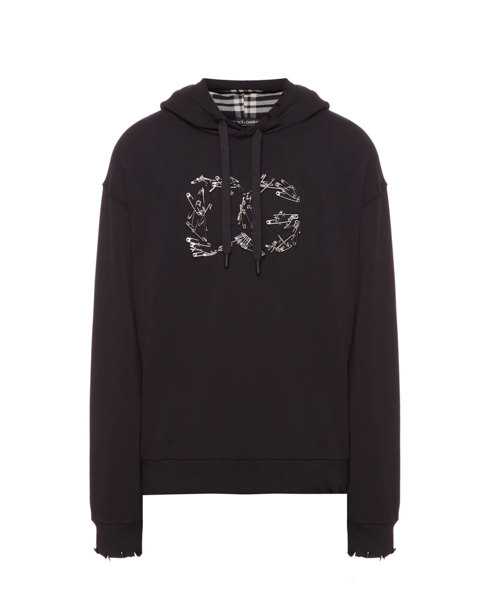 Худи Dolce&Gabbana G9YH7Z-FU7DU, черный цвет • Купить в интернет-магазине Kameron