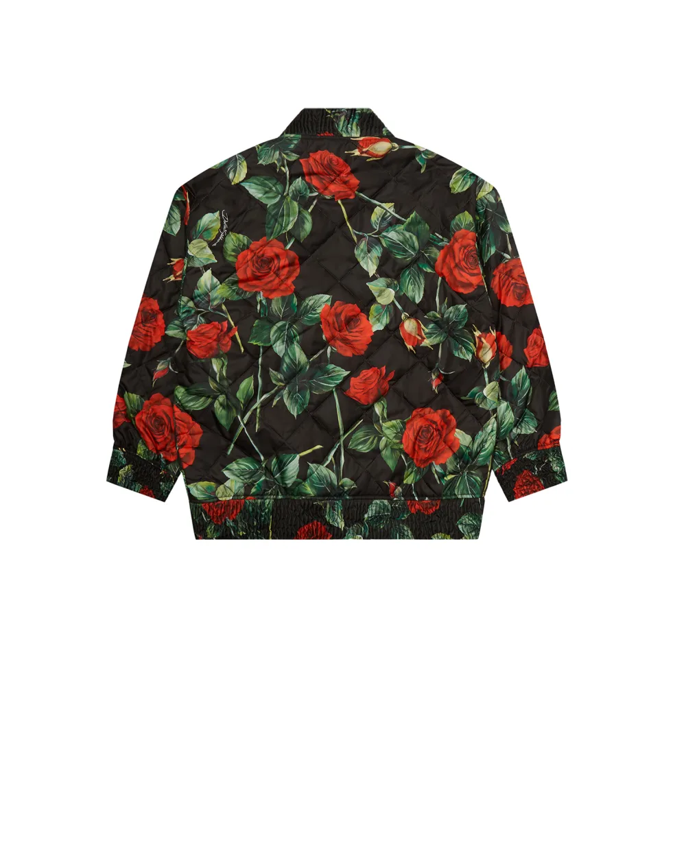 Бомбер Dolce&Gabbana Kids L5JBJ1-FSSGK-B, черный цвет • Купить в интернет-магазине Kameron