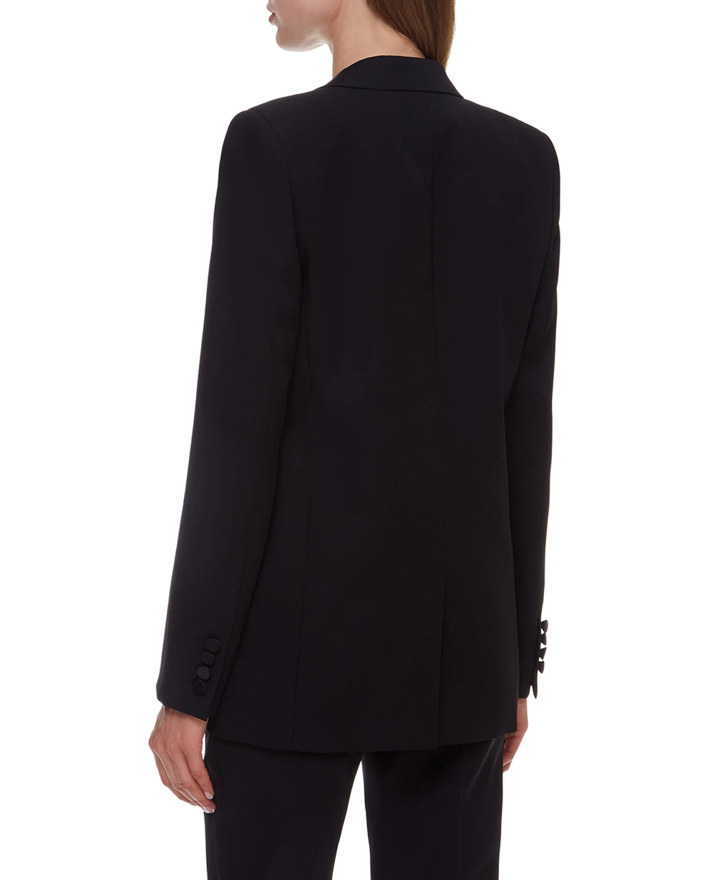 Шерстяной жакет Saint Laurent 517741-Y399W-, черный цвет • Купить в интернет-магазине Kameron