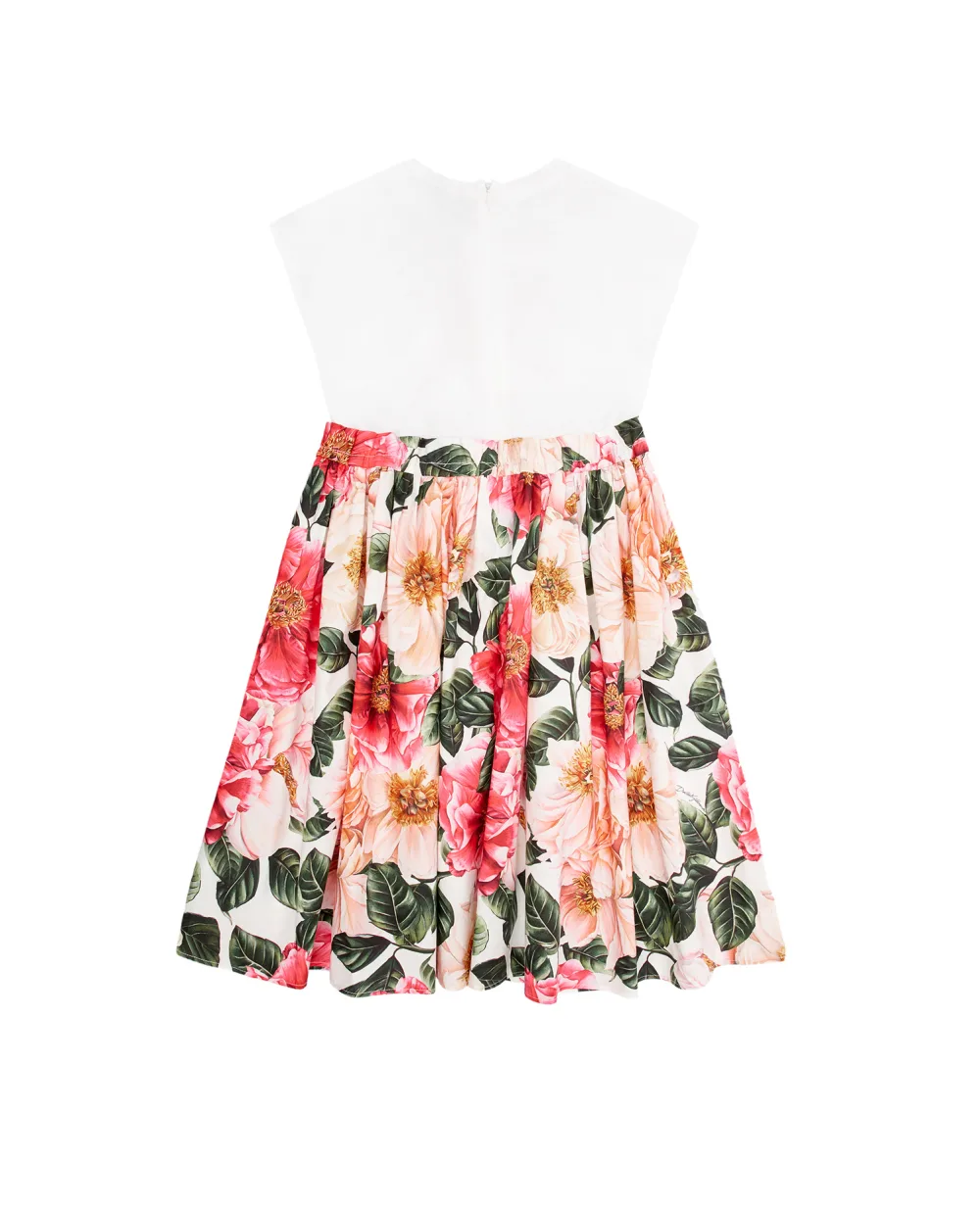 платье Dolce&Gabbana Kids L5JD1S-G7YFA-S, разноцветный цвет • Купить в интернет-магазине Kameron
