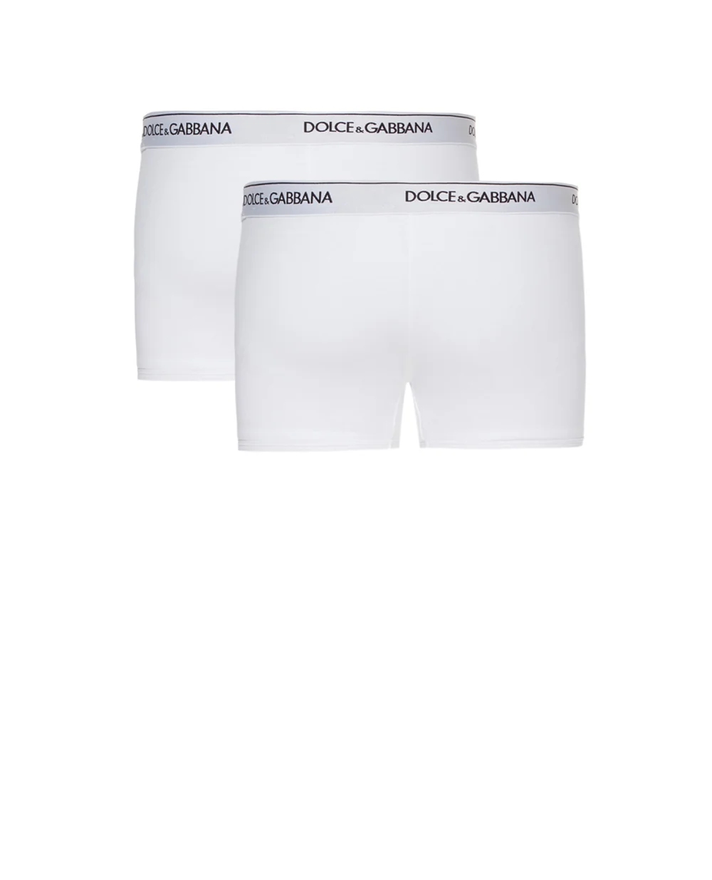 Боксеры (2 шт) Dolce&Gabbana M9C07J-FUGIW, белый цвет • Купить в интернет-магазине Kameron
