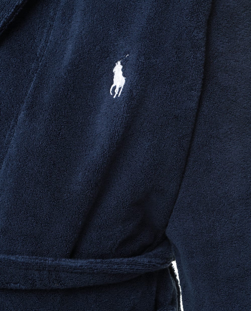 Махровый халат Polo Ralph Lauren 714853990001, синий цвет • Купить в интернет-магазине Kameron