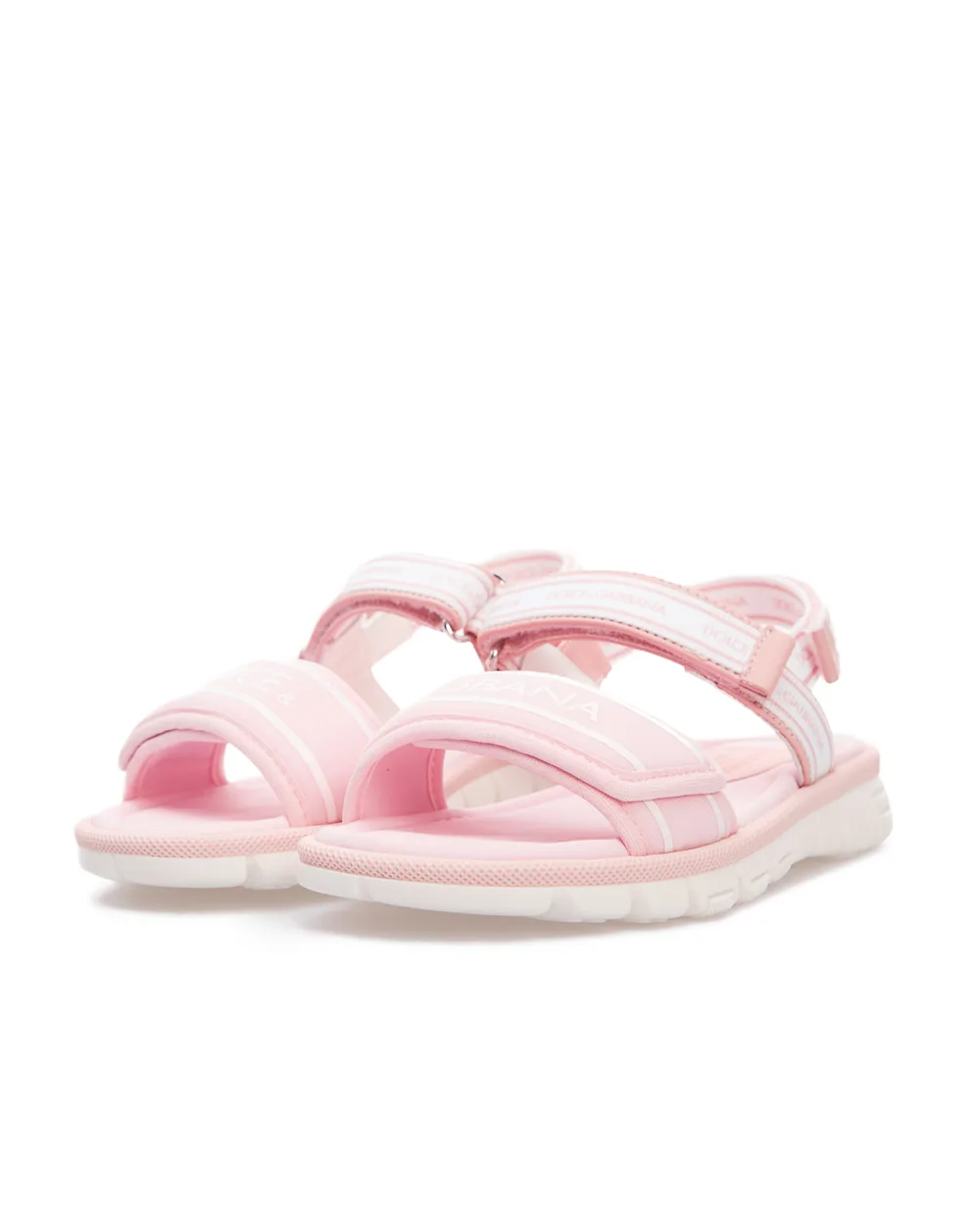 Сандалии Dolce&Gabbana Kids DA0970-AO260-S, розовый цвет • Купить в интернет-магазине Kameron