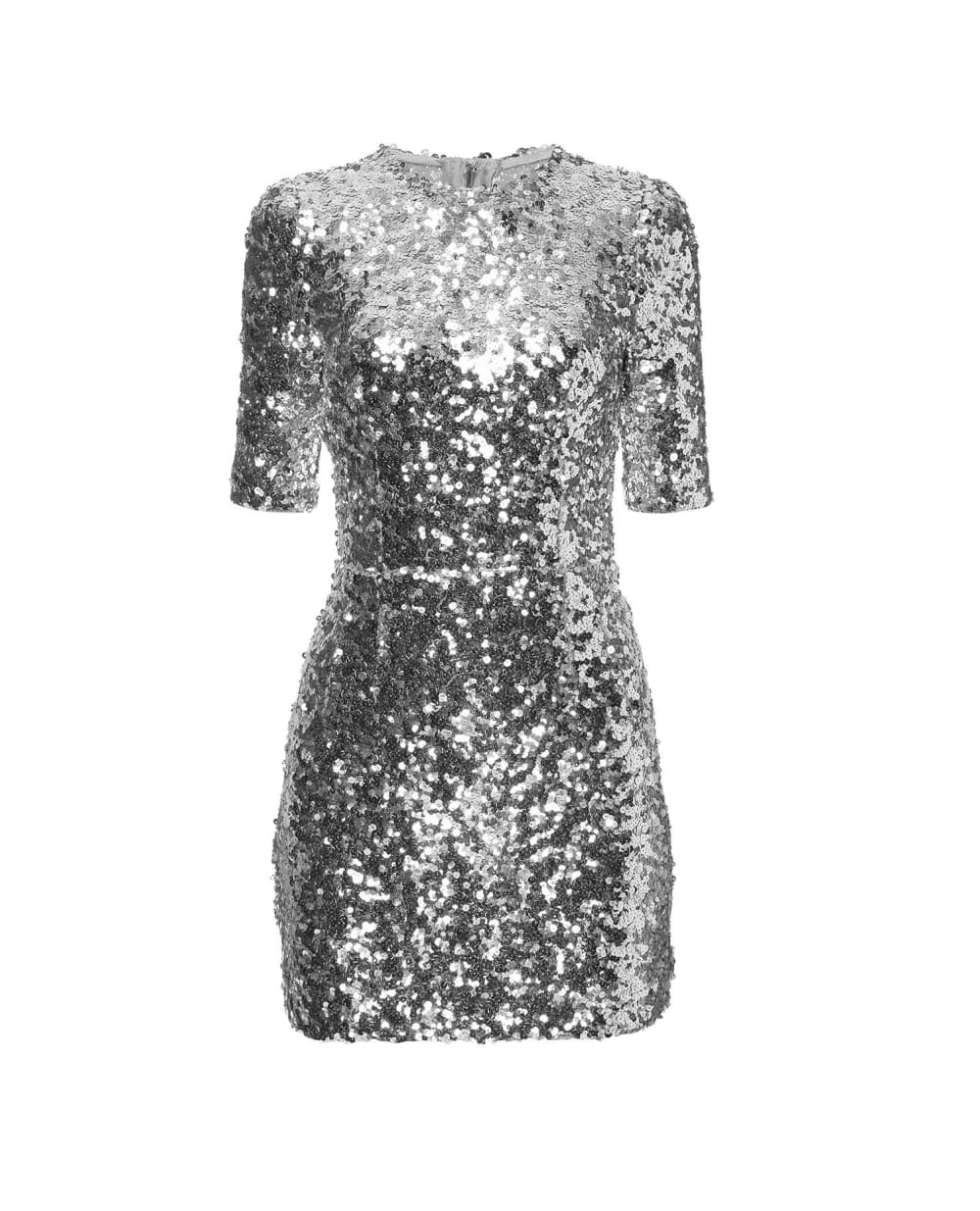 Платье Dolce&Gabbana F6G1BT-HLMZM, серебряный цвет • Купить в интернет-магазине Kameron
