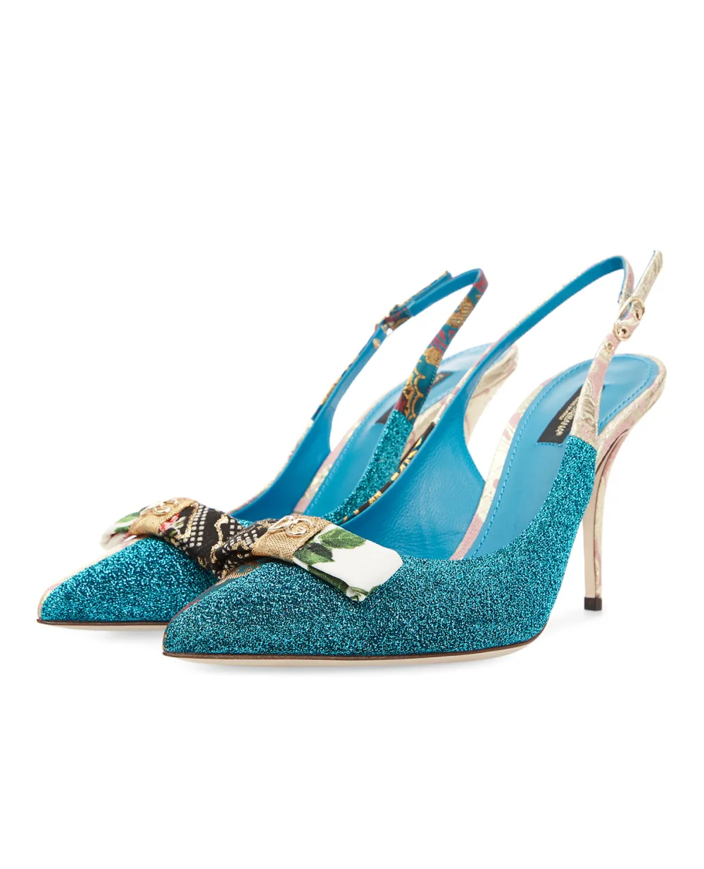 Слингбэки Cardinale Dolce&Gabbana CG0487-AO652, бирюзовый цвет • Купить в интернет-магазине Kameron