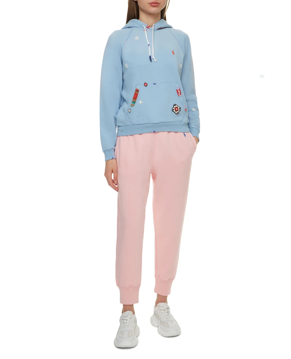 Худи Polo Ralph Lauren 211800344001, голубой цвет • Купить в интернет-магазине Kameron